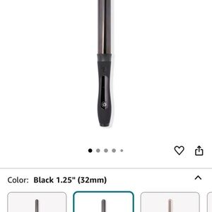 Lange Black Curling Wand